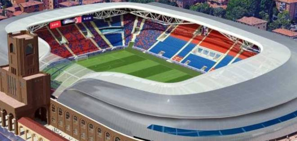El Bolonia FC invertirá cien millones de euros en la reforma del estadio Dall’Ara